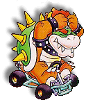 Bowser - Super Mario Kart